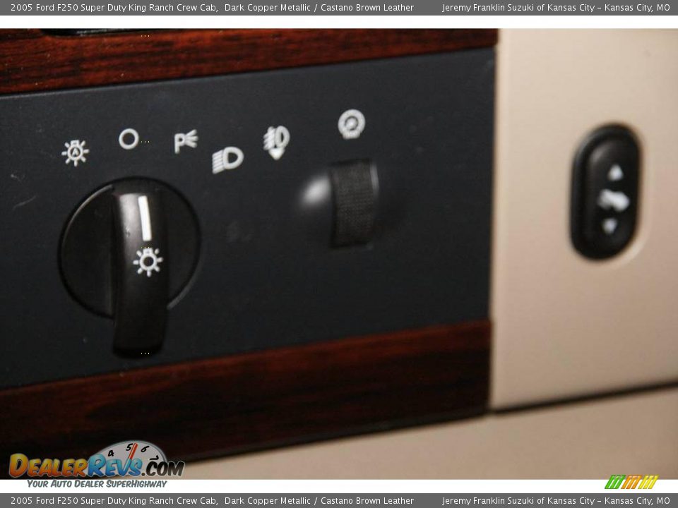 2005 Ford F250 Super Duty King Ranch Crew Cab Dark Copper Metallic / Castano Brown Leather Photo #18