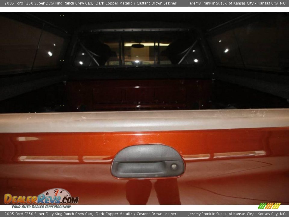 2005 Ford F250 Super Duty King Ranch Crew Cab Dark Copper Metallic / Castano Brown Leather Photo #30