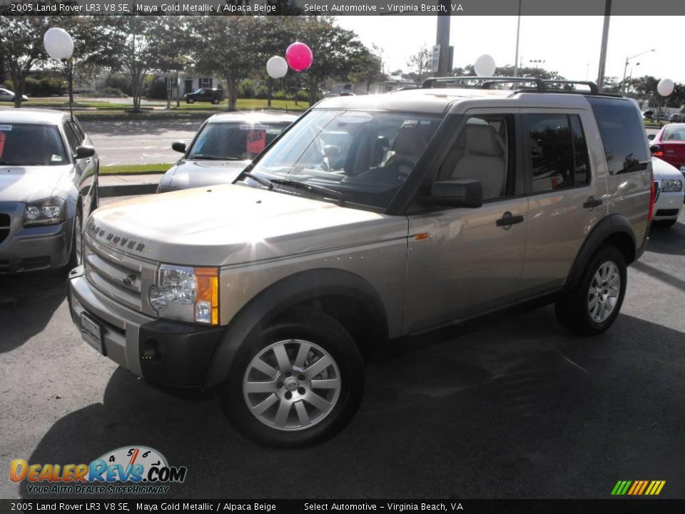 2005 Land Rover LR3 V8 SE Maya Gold Metallic / Alpaca Beige Photo #1