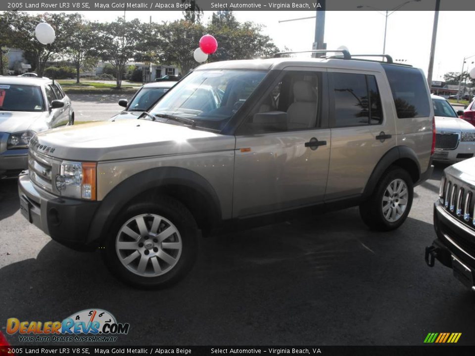 2005 Land Rover LR3 V8 SE Maya Gold Metallic / Alpaca Beige Photo #2