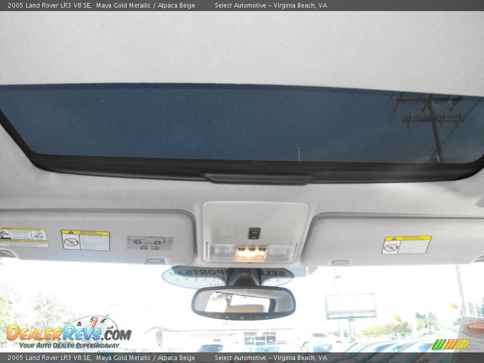 2005 Land Rover LR3 V8 SE Maya Gold Metallic / Alpaca Beige Photo #9