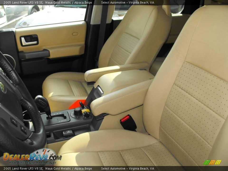 2005 Land Rover LR3 V8 SE Maya Gold Metallic / Alpaca Beige Photo #11
