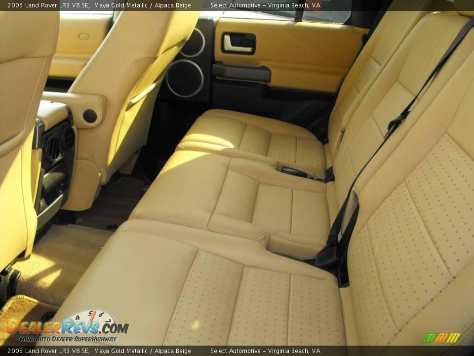 2005 Land Rover LR3 V8 SE Maya Gold Metallic / Alpaca Beige Photo #15