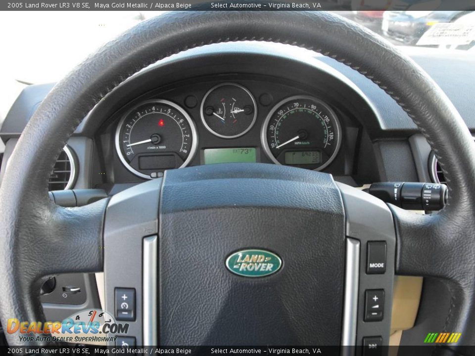 2005 Land Rover LR3 V8 SE Maya Gold Metallic / Alpaca Beige Photo #18