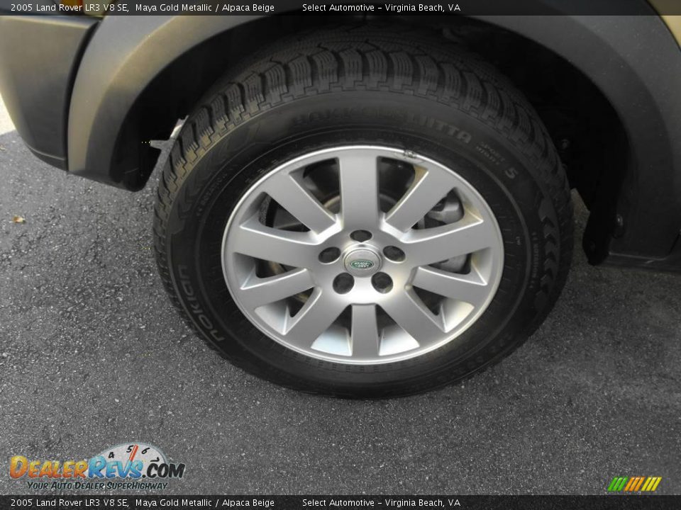 2005 Land Rover LR3 V8 SE Maya Gold Metallic / Alpaca Beige Photo #21