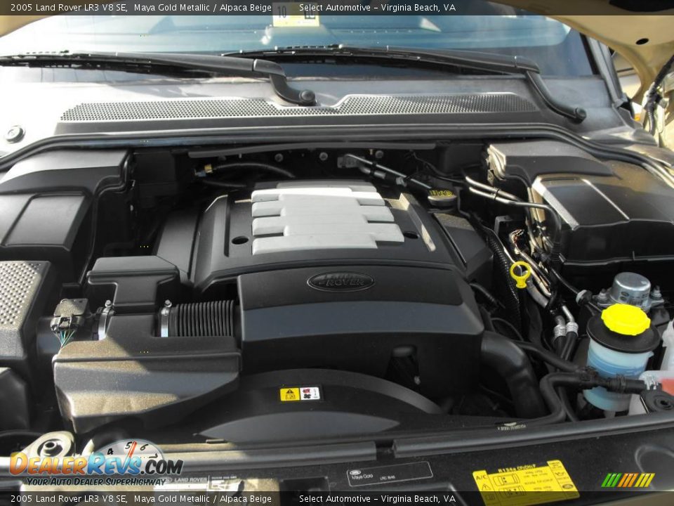 2005 Land Rover LR3 V8 SE Maya Gold Metallic / Alpaca Beige Photo #24