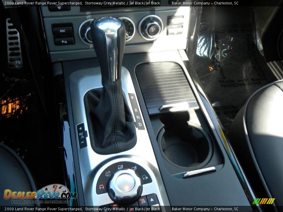 2009 Land Rover Range Rover Supercharged Stornoway Grey Metallic / Jet Black/Jet Black Photo #22