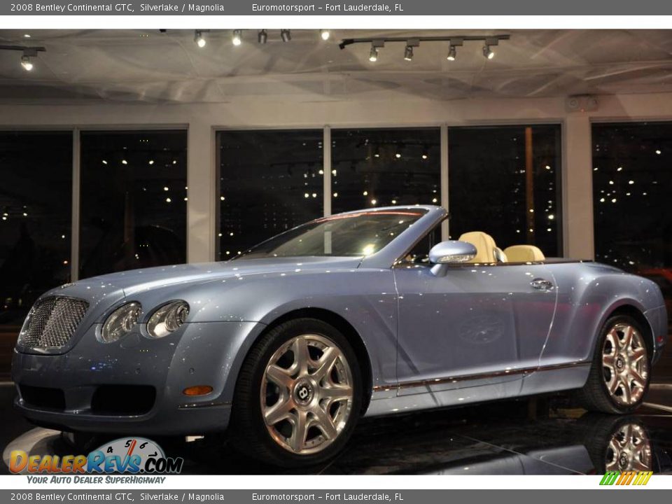 2008 Bentley Continental GTC Silverlake / Magnolia Photo #3