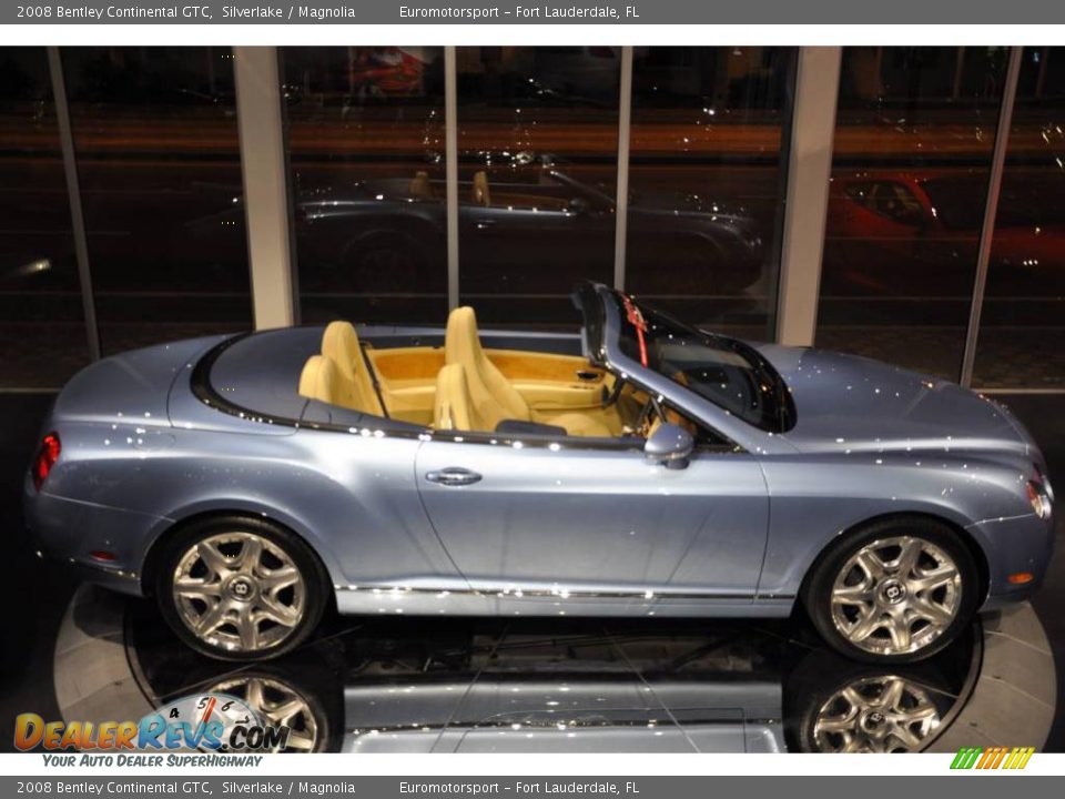 2008 Bentley Continental GTC Silverlake / Magnolia Photo #4