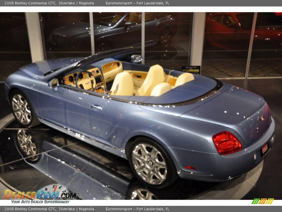 2008 Bentley Continental GTC Silverlake / Magnolia Photo #25