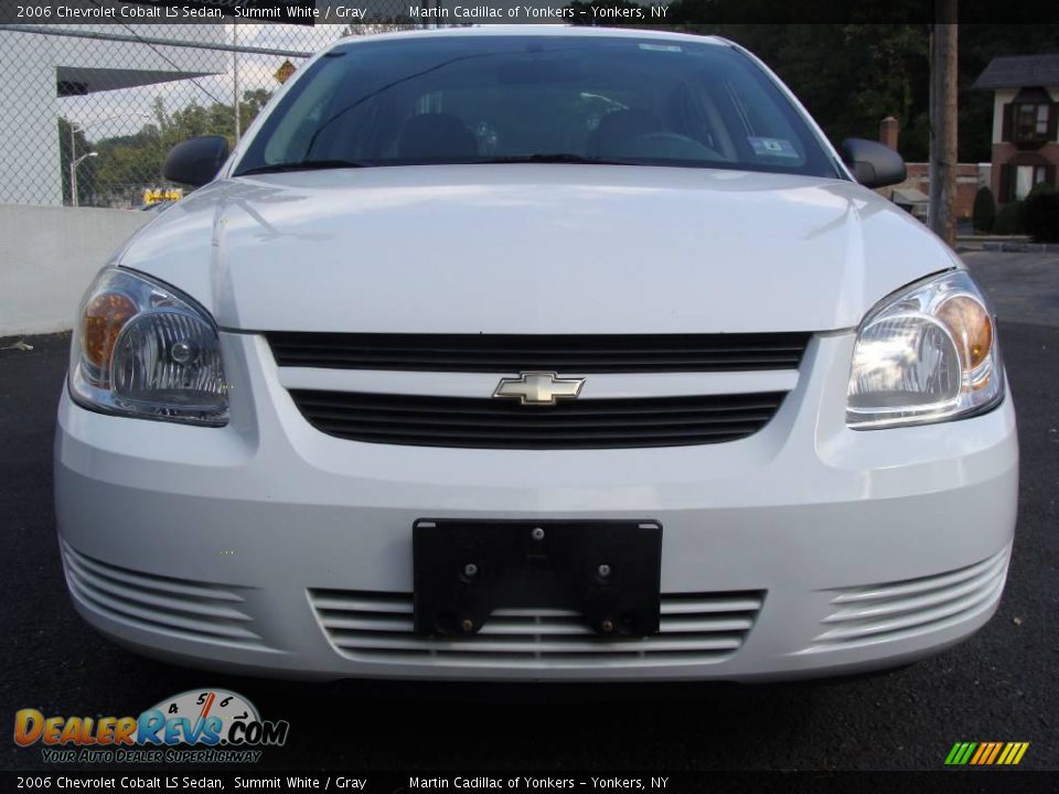 2006 Chevrolet Cobalt LS Sedan Summit White / Gray Photo #2
