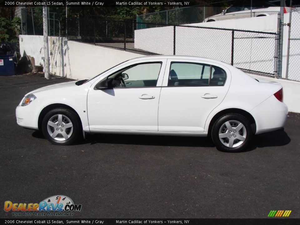 2006 Chevrolet Cobalt LS Sedan Summit White / Gray Photo #7