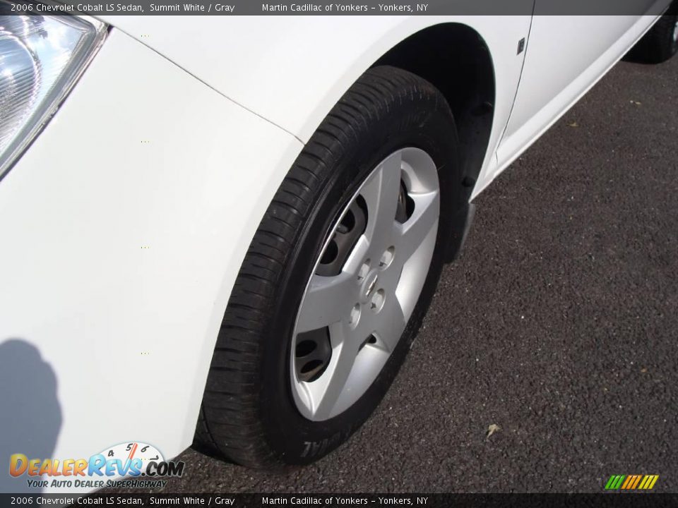 2006 Chevrolet Cobalt LS Sedan Summit White / Gray Photo #9