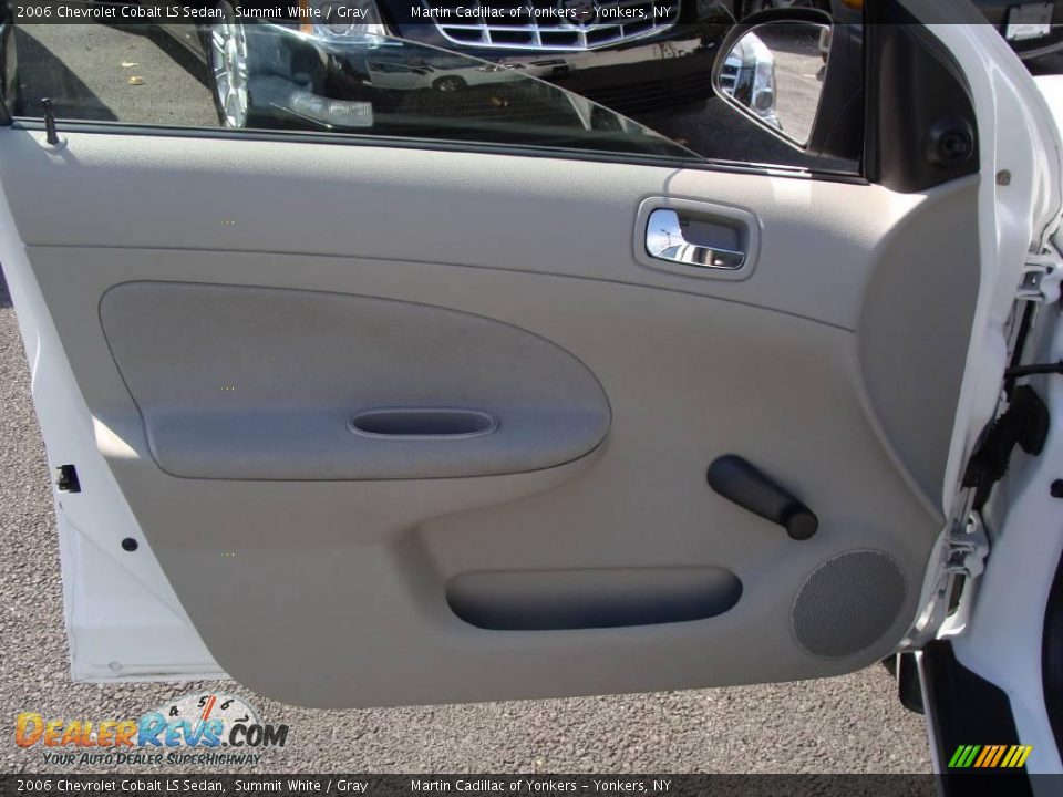 2006 Chevrolet Cobalt LS Sedan Summit White / Gray Photo #10