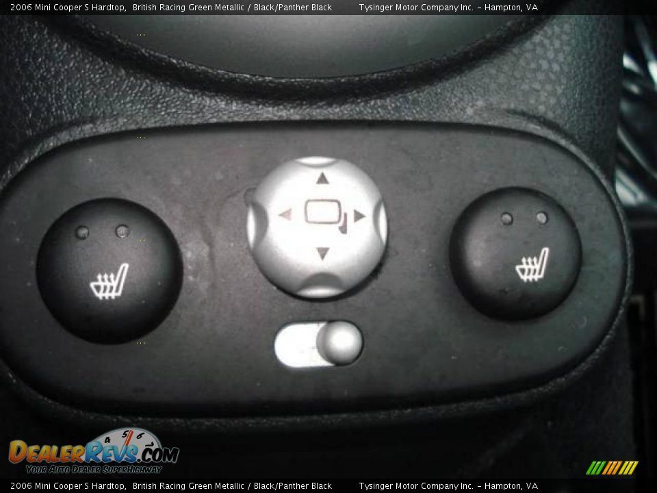 2006 Mini Cooper S Hardtop British Racing Green Metallic / Black/Panther Black Photo #16
