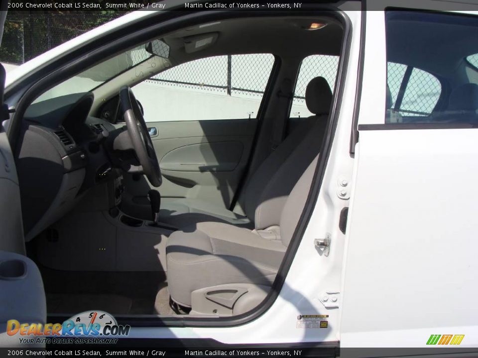 2006 Chevrolet Cobalt LS Sedan Summit White / Gray Photo #11