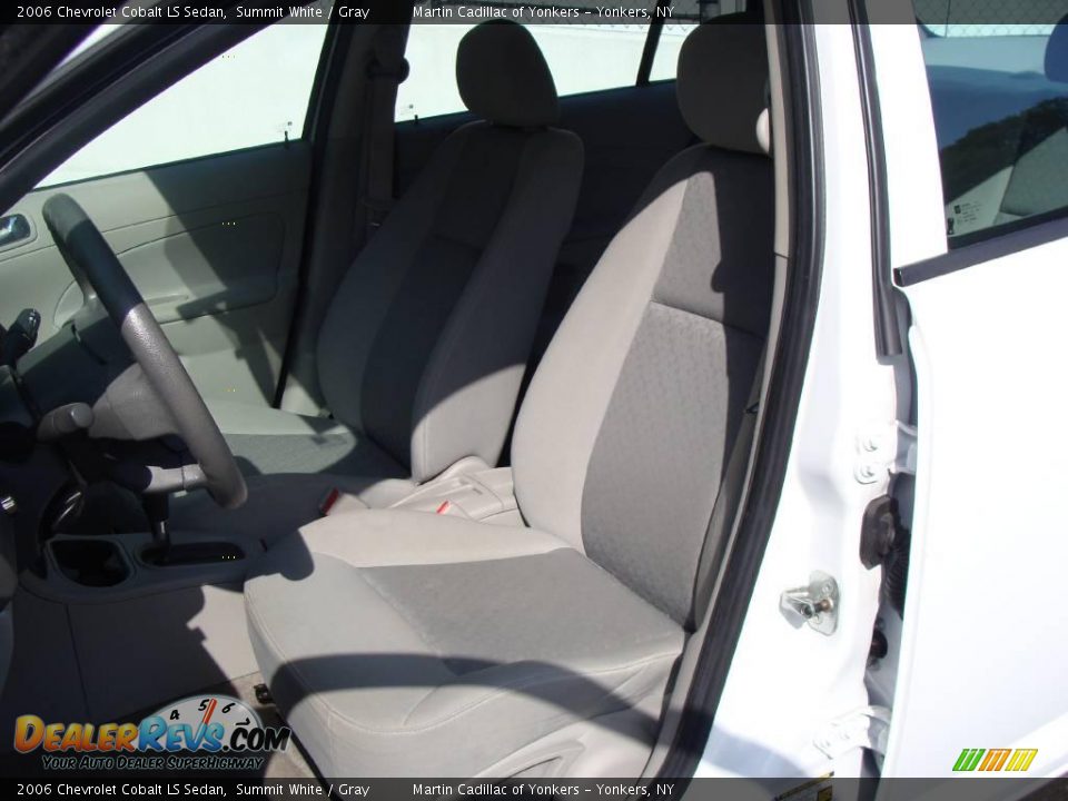 2006 Chevrolet Cobalt LS Sedan Summit White / Gray Photo #13