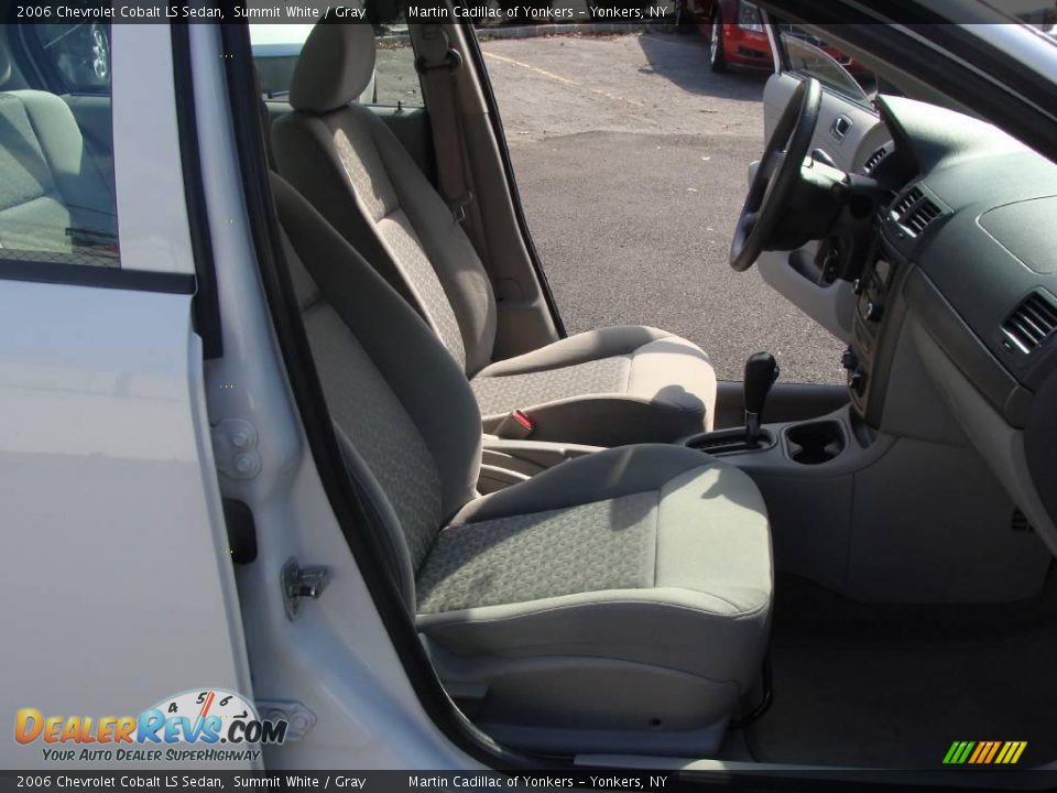 2006 Chevrolet Cobalt LS Sedan Summit White / Gray Photo #14