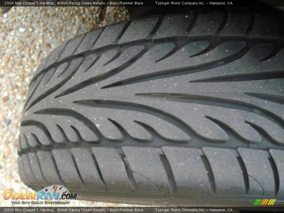 2006 Mini Cooper S Hardtop British Racing Green Metallic / Black/Panther Black Photo #19