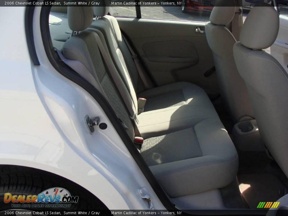 2006 Chevrolet Cobalt LS Sedan Summit White / Gray Photo #15