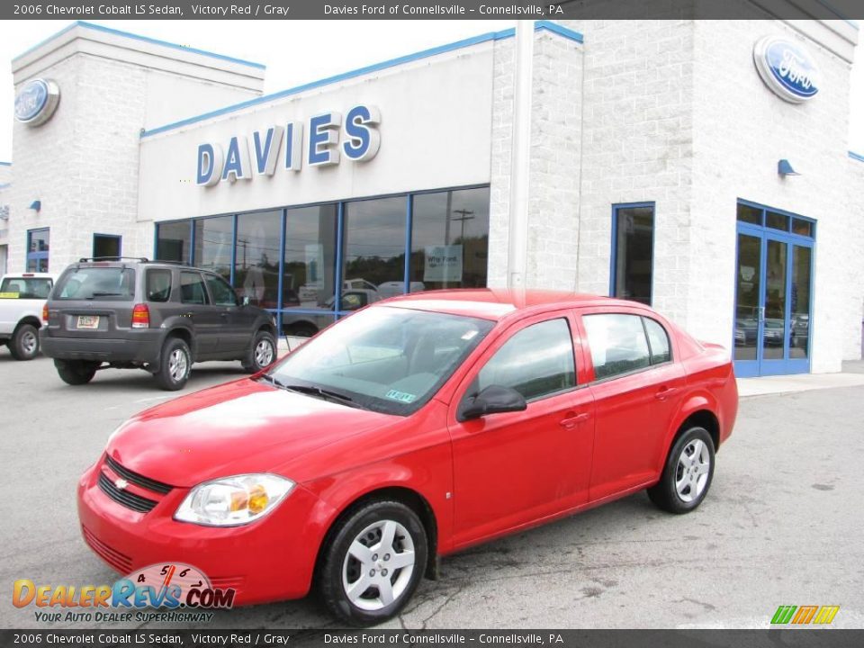 2006 Chevrolet Cobalt LS Sedan Victory Red / Gray Photo #1