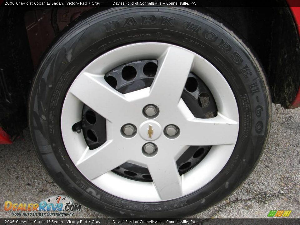 2006 Chevrolet Cobalt LS Sedan Victory Red / Gray Photo #3