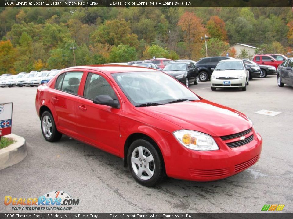 2006 Chevrolet Cobalt LS Sedan Victory Red / Gray Photo #5