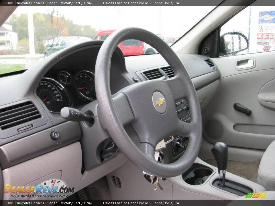 2006 Chevrolet Cobalt LS Sedan Victory Red / Gray Photo #8