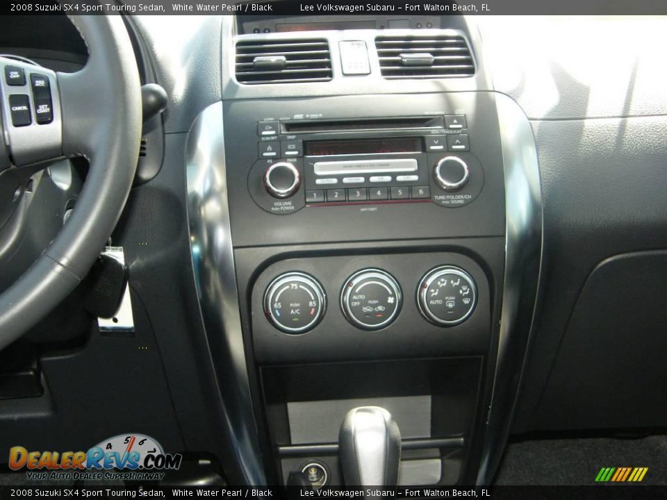 2008 Suzuki SX4 Sport Touring Sedan White Water Pearl / Black Photo #20