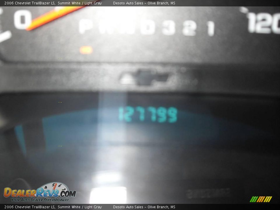 2006 Chevrolet TrailBlazer LS Summit White / Light Gray Photo #9