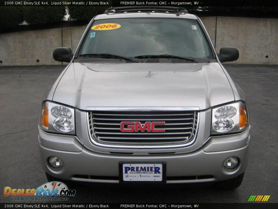 2006 GMC Envoy SLE 4x4 Liquid Silver Metallic / Ebony Black Photo #1