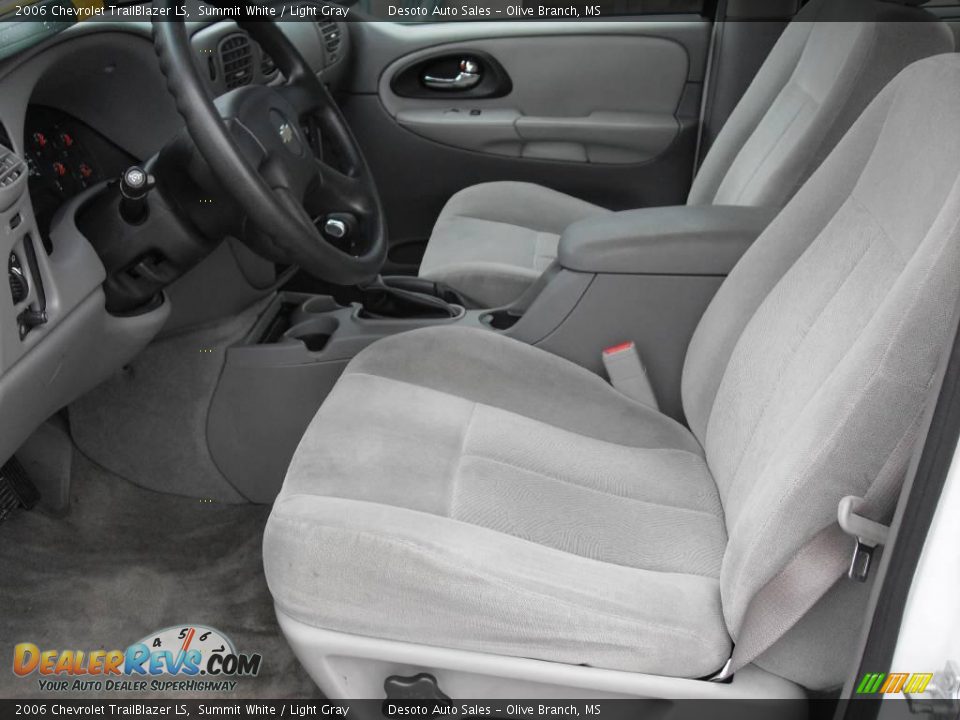 2006 Chevrolet TrailBlazer LS Summit White / Light Gray Photo #13