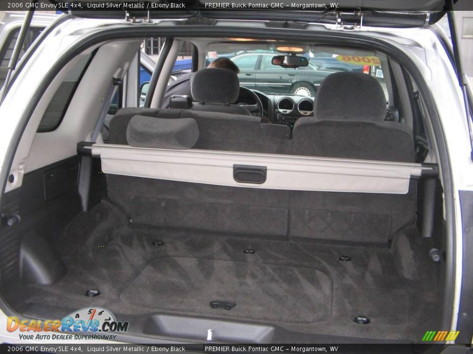 2006 GMC Envoy SLE 4x4 Liquid Silver Metallic / Ebony Black Photo #9