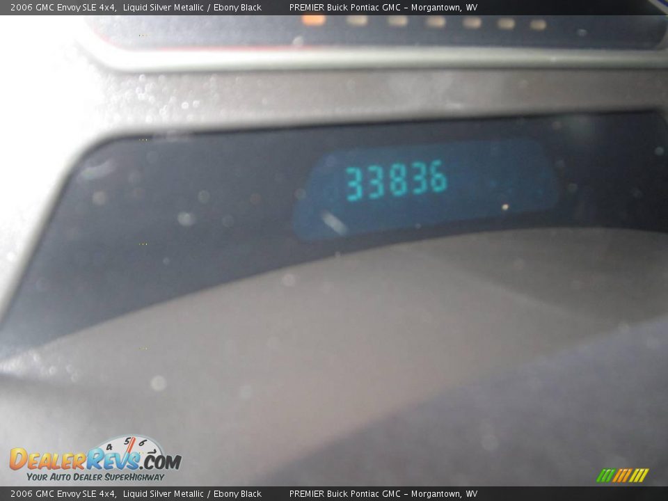 2006 GMC Envoy SLE 4x4 Liquid Silver Metallic / Ebony Black Photo #17