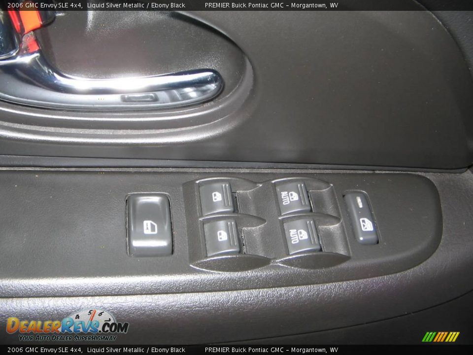 2006 GMC Envoy SLE 4x4 Liquid Silver Metallic / Ebony Black Photo #18