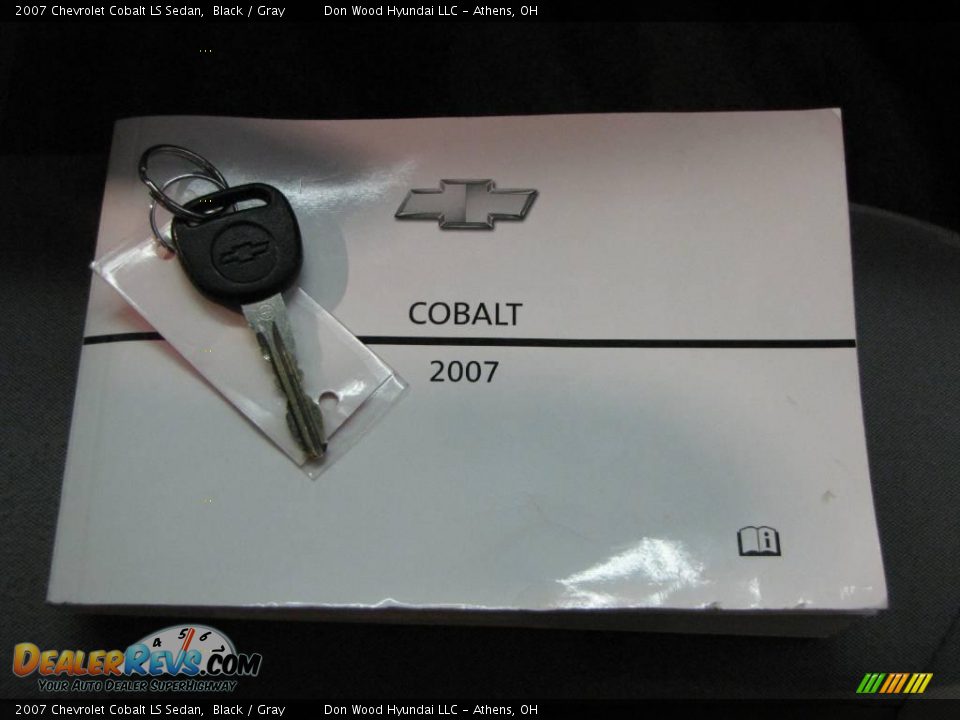 2007 Chevrolet Cobalt LS Sedan Black / Gray Photo #20