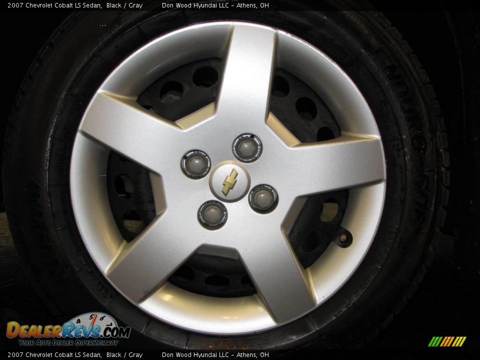 2007 Chevrolet Cobalt LS Sedan Black / Gray Photo #21