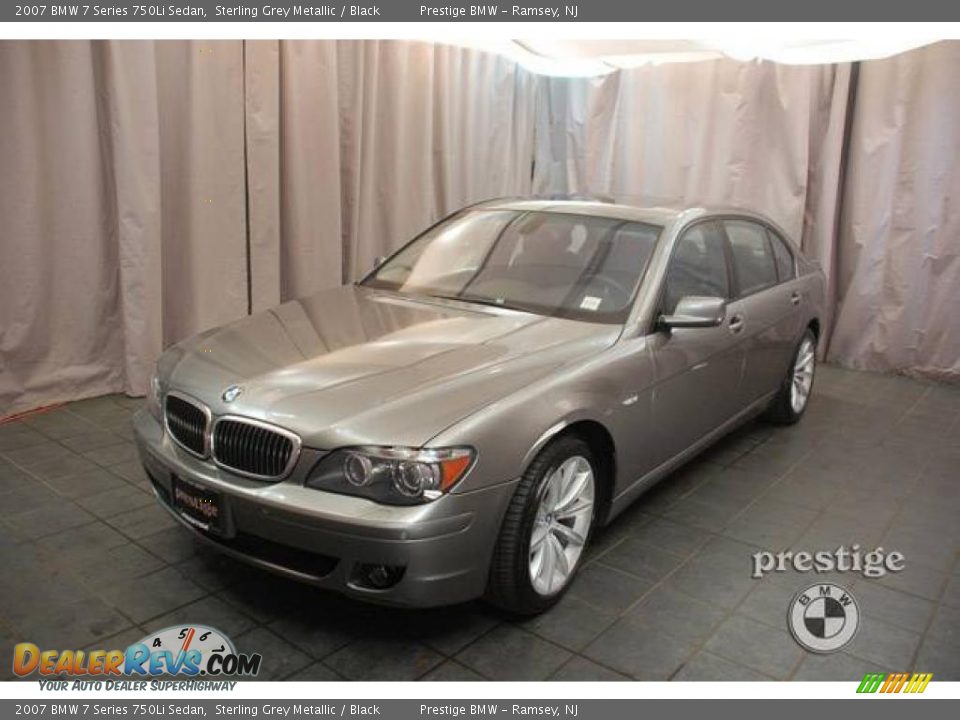 2007 BMW 7 Series 750Li Sedan Sterling Grey Metallic / Black Photo #1