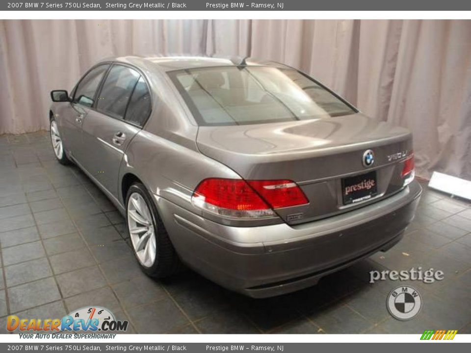 2007 BMW 7 Series 750Li Sedan Sterling Grey Metallic / Black Photo #2
