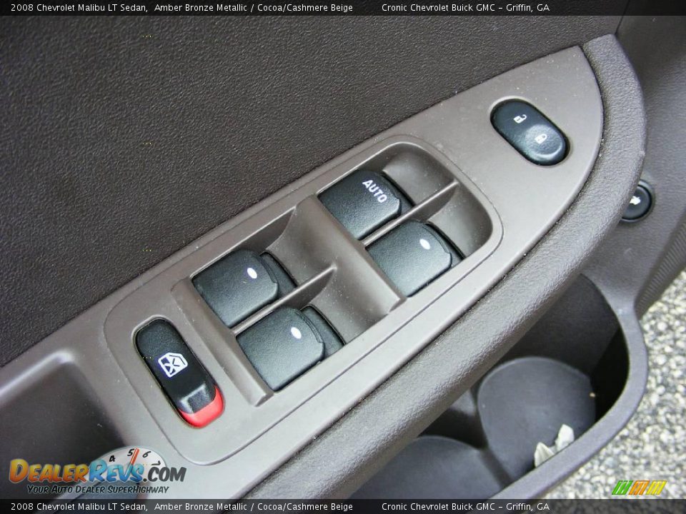 2008 Chevrolet Malibu LT Sedan Amber Bronze Metallic / Cocoa/Cashmere Beige Photo #12