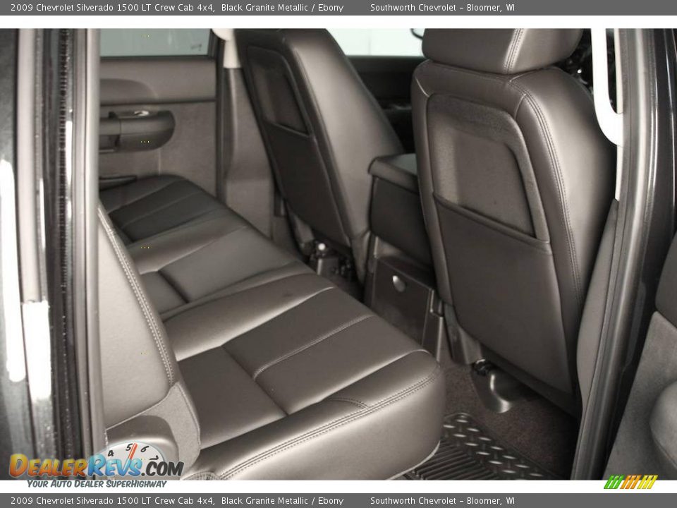 2009 Chevrolet Silverado 1500 LT Crew Cab 4x4 Black Granite Metallic / Ebony Photo #5
