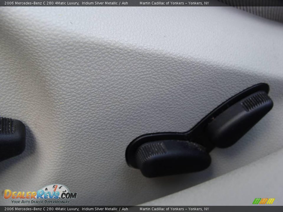 2006 Mercedes-Benz C 280 4Matic Luxury Iridium Silver Metallic / Ash Photo #14