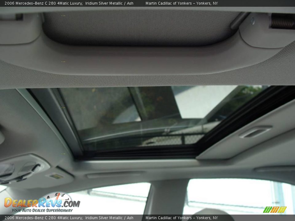 2006 Mercedes-Benz C 280 4Matic Luxury Iridium Silver Metallic / Ash Photo #15