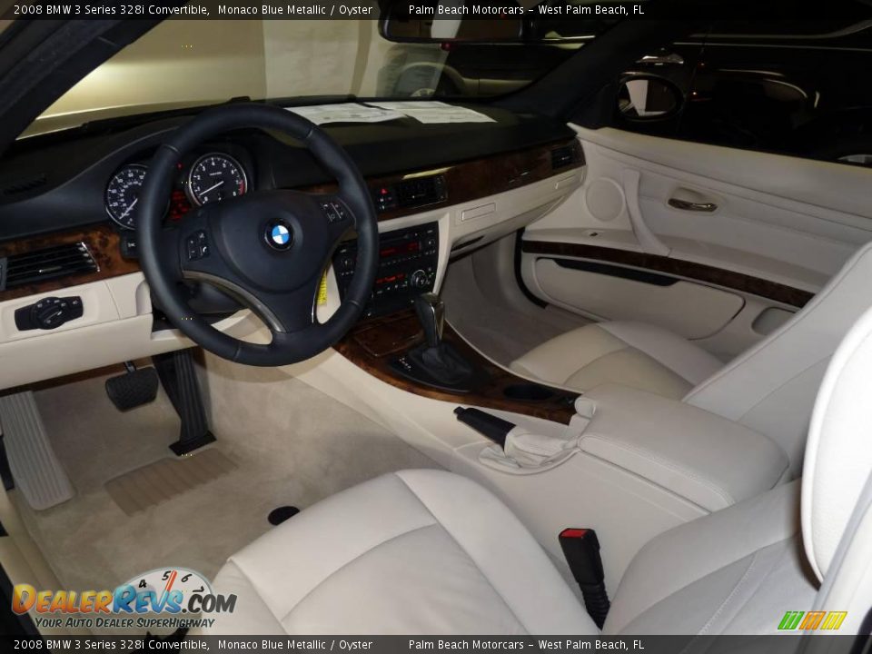 2008 BMW 3 Series 328i Convertible Monaco Blue Metallic / Oyster Photo #18