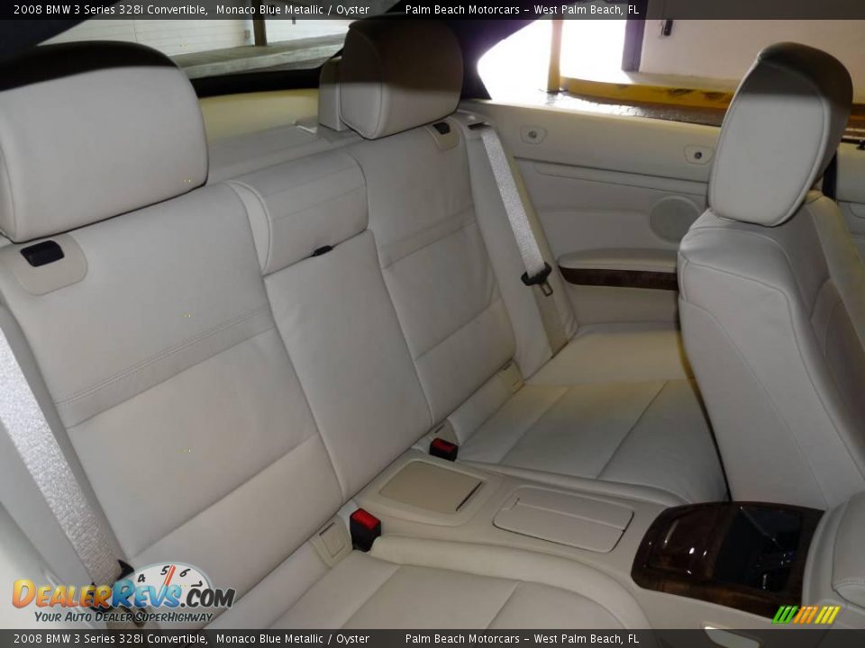2008 BMW 3 Series 328i Convertible Monaco Blue Metallic / Oyster Photo #23