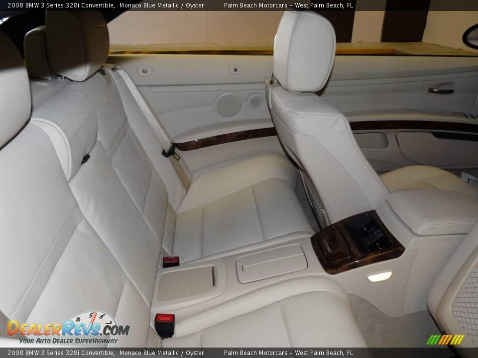 2008 BMW 3 Series 328i Convertible Monaco Blue Metallic / Oyster Photo #24