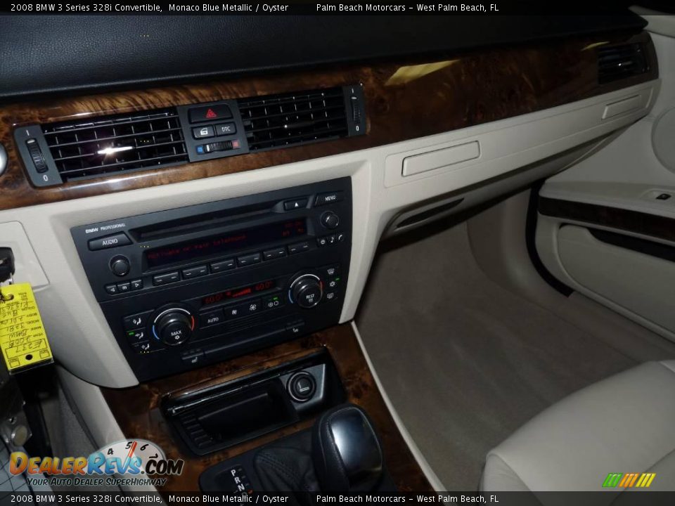 2008 BMW 3 Series 328i Convertible Monaco Blue Metallic / Oyster Photo #30