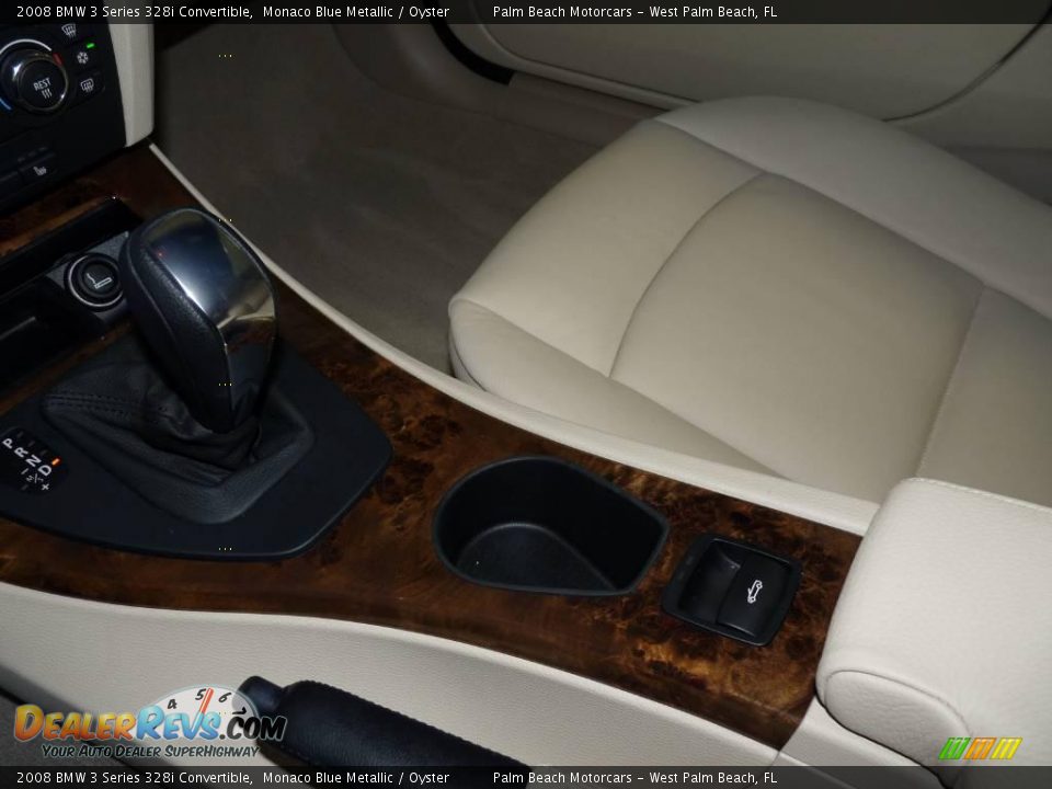 2008 BMW 3 Series 328i Convertible Monaco Blue Metallic / Oyster Photo #31