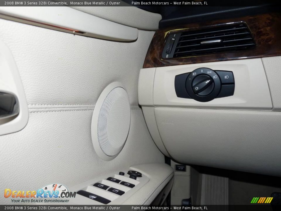 2008 BMW 3 Series 328i Convertible Monaco Blue Metallic / Oyster Photo #33