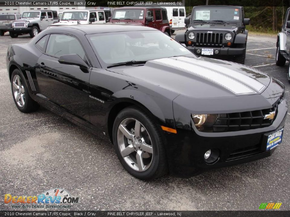 2010 Chevrolet Camaro LT/RS Coupe Black / Gray Photo #2